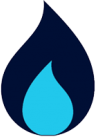 gas fast flame logo